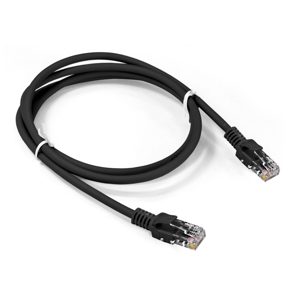 Патч-корд Exegate UTP, кат.5e, 1.5 м, RJ45-RJ45, черный (EX300494RUS)