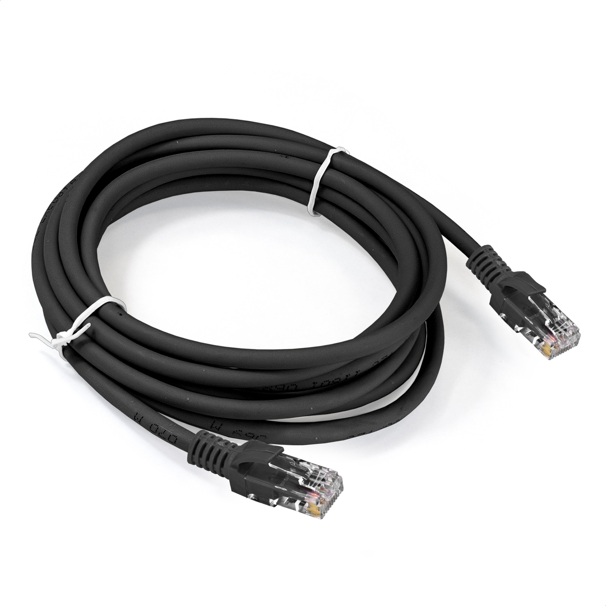 Патч-корд Exegate UTP, кат.5e, 3 м, RJ45-RJ45, черный (EX300498RUS)