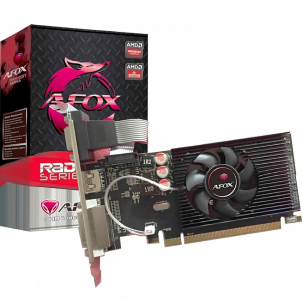 Видеокарта AFOX AMD Radeon R5 220 AFR5220-2048D3L9-V2, 2Gb DDR3