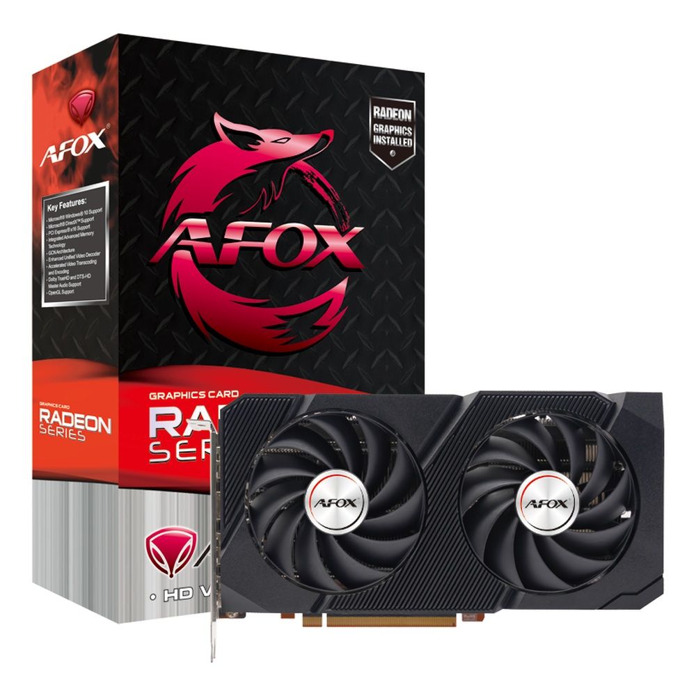 Видеокарта AFOX AMD Radeon RX 6650 XT AFRX6650XT-8GD6H6, 8Gb GDDR6