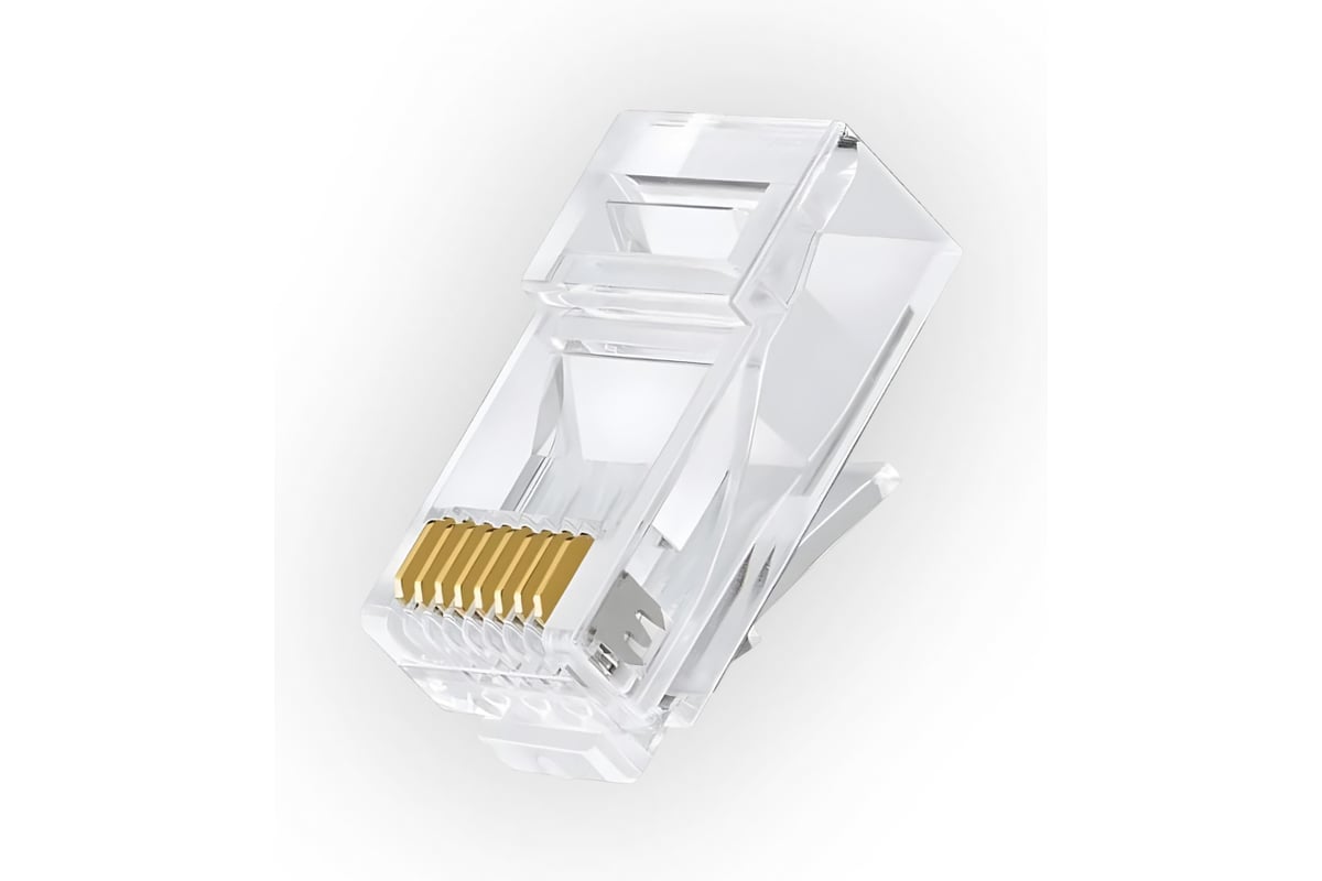 Коннектор RJ-45 8P8C cat. 6 5bites 50 шт. (US100A-50)