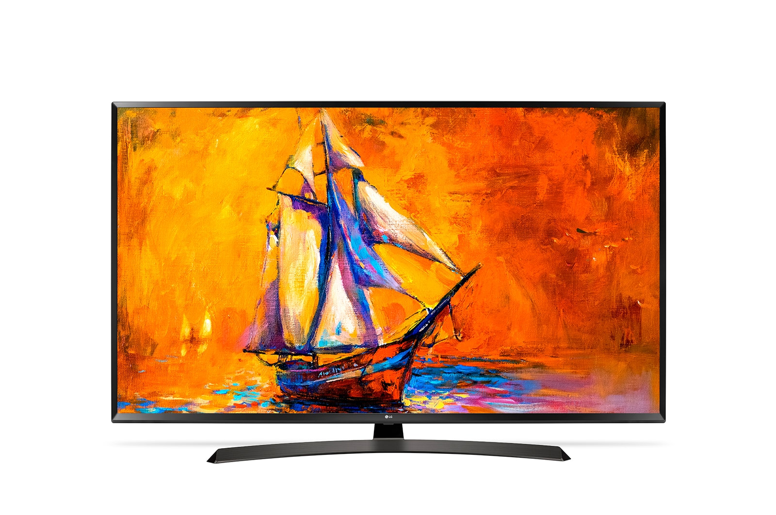 Телевизор 43" LG 43LK6000, FullHD, 1920x1080, DVB-T2 /C /S2, HDMIx2, USBx1, WiFi, Smart TV, черный б/у, потёртости на глянцевых поверхностях, в комплекте: коробка, телевизор, подставка (без шурупов и винтов), пульт с батарейками, кабель питания, инструкции