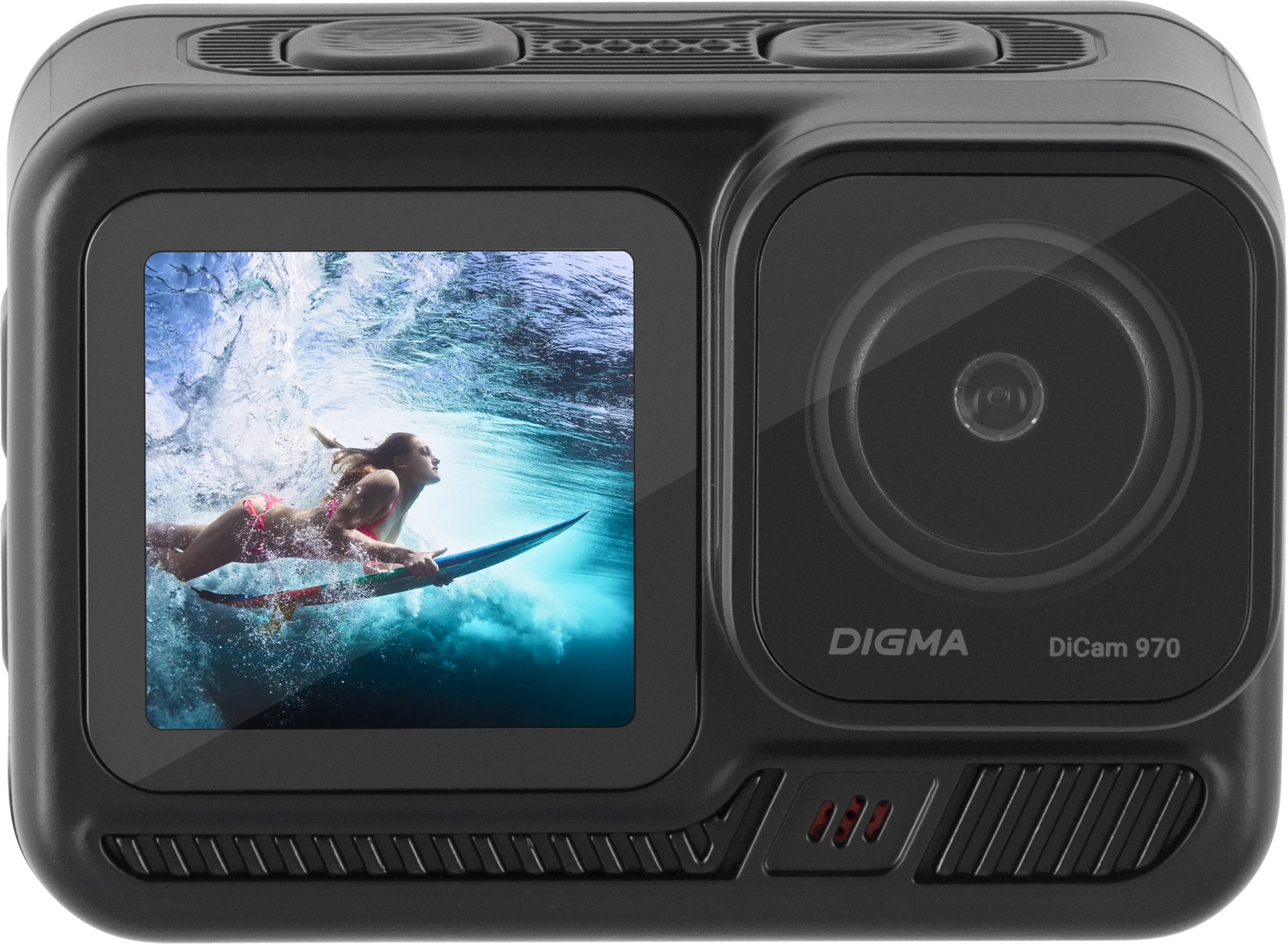 Экшн-камера Digma DiCam 970, 12 MP, 3840x2160