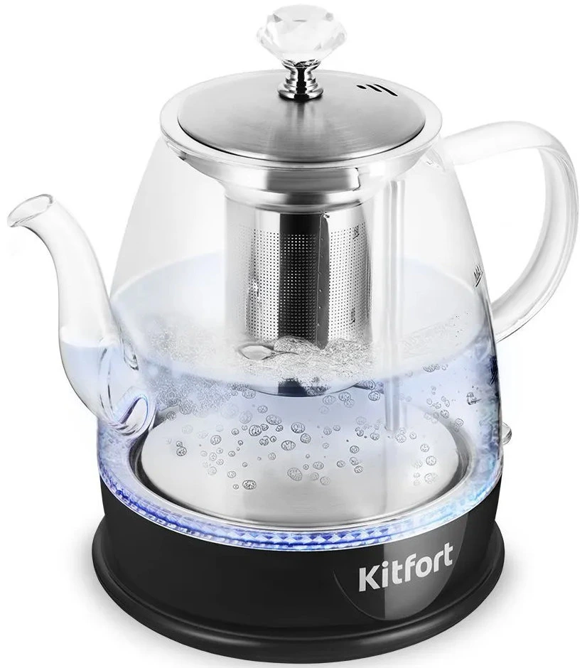Чайник электрический Kitfort КТ-6795, 1л., 1 кВт (КТ-6795)