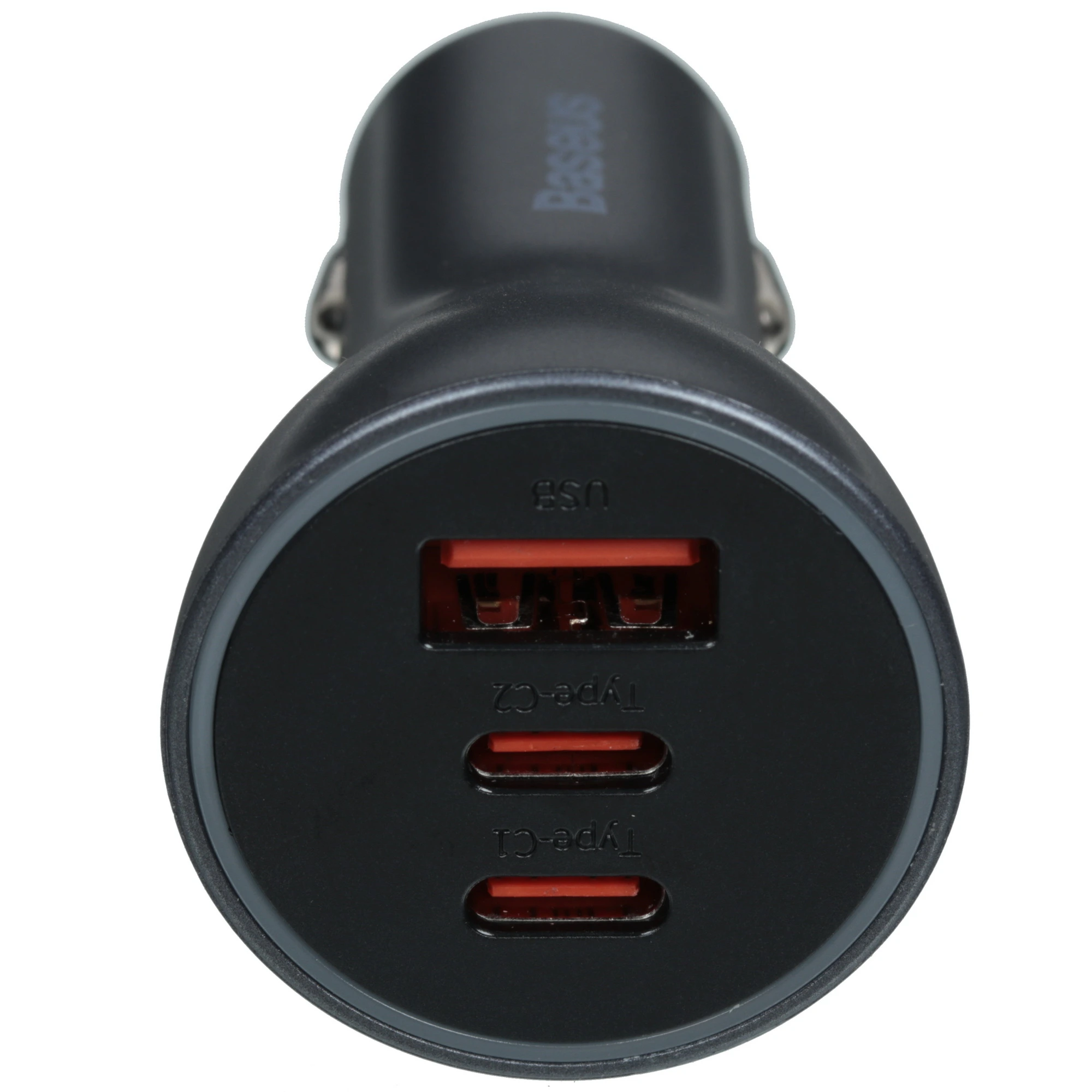 Автомобильное зарядное устройство Baseus Golden Contactor Pro, USB, 2xUSB Type C