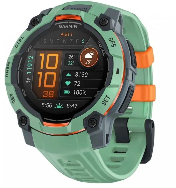 Смарт-часы Garmin Instinct 3, бирюзовый