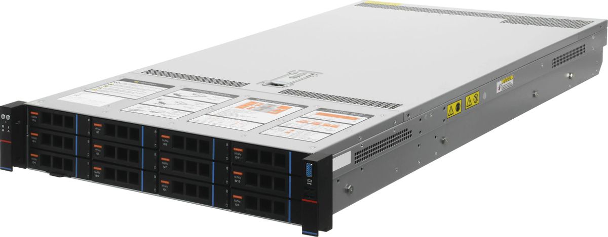 Сервер iRU Rock g2212ig6, 2 x Intel Xeon 6530P, 4 x 64Gb RAM (2164125)