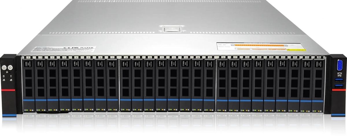 Сервер iRU Rock G2225P, 2 x Intel Xeon Gold 6348, 4 x 32Gb RAM (2198666)