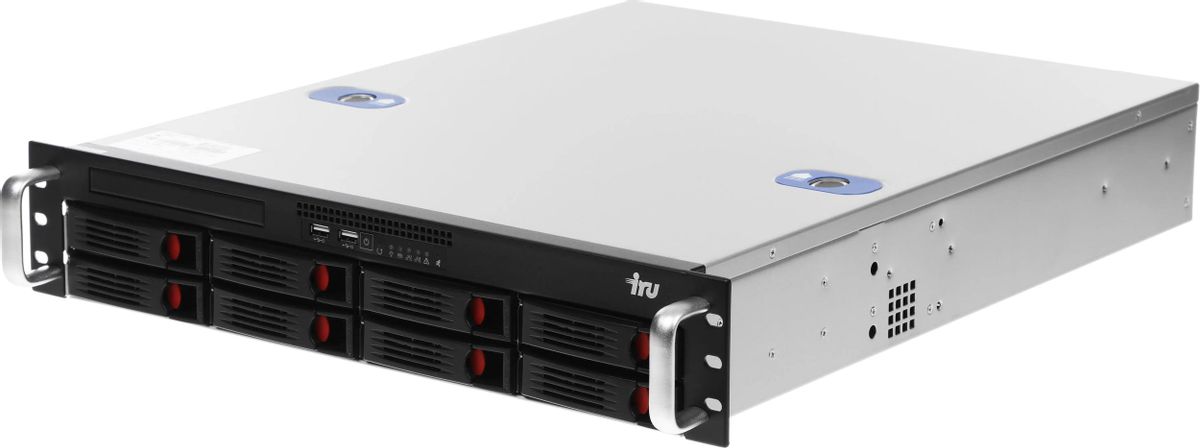 Сервер iRU Rock S2208E, 2 x Intel Xeon Silver 4210, 2 x 16Gb RAM (2179177)
