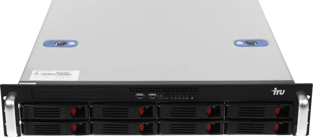 Сервер iRU Rock S2108E, 1 x Intel Xeon Gold 6146, 2 x 16Gb RAM (2154481)