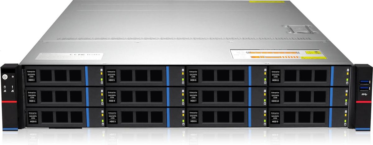 Сервер iRU Rock S2112P6, 1 x Intel Xeon 6731P, 2 x 32Gb RAM (2190643)