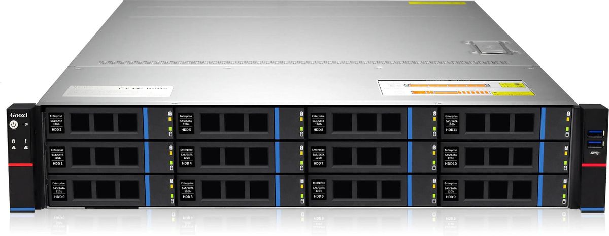 Сервер iRU Rock s2212g, 2 x Intel Xeon Gold 6430, 2 x 64Gb RAM (2190075)