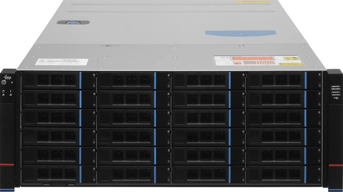 Сервер iRU Rock s4124ig3, 1 x Intel Xeon Silver 4310, 2 x 32Gb RAM (2194051)