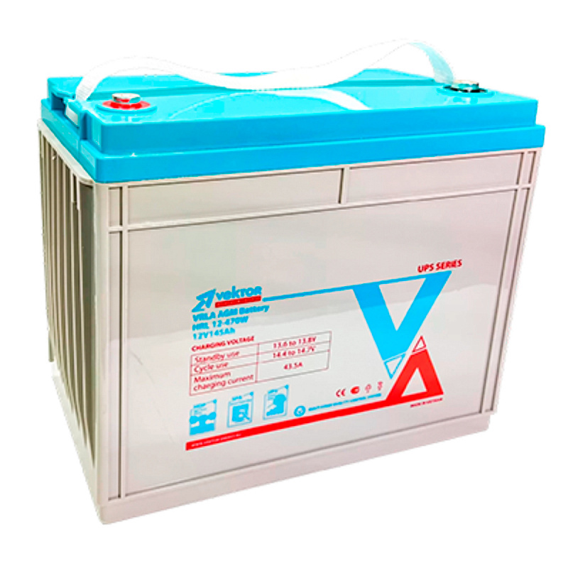 Аккумуляторная батарея для ИБП VEKTOR Battery HRL 12-470W, 12V, 145Ah