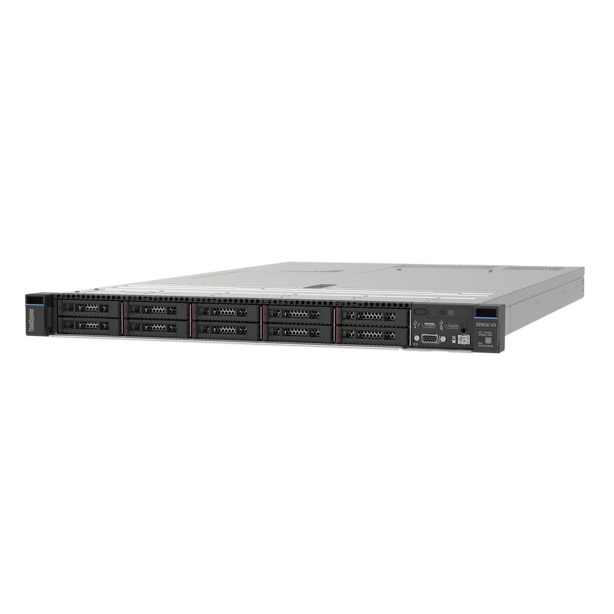 Сервер Lenovo ThinkSystem SR630 V3, 1 x Intel Xeon Silver 4510, 1 x 32Gb RAM (7D73CTO1WW-2)