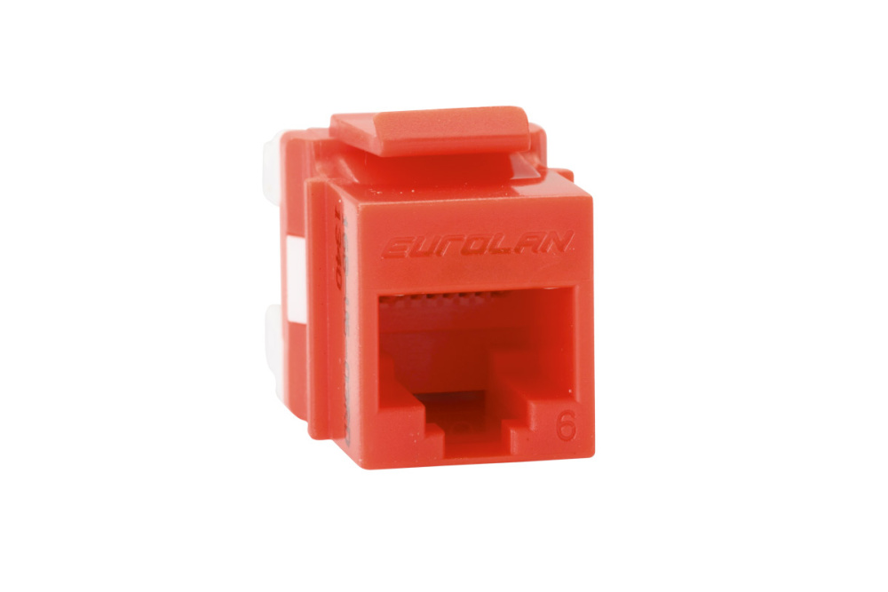 Модуль Keystone Eurolan, RJ-45 cat.6 (16B-U6-03RD)