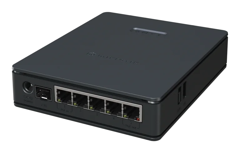 Wi-Fi роутер MikroTik hAP ax S, до 2.97 Гбит/с (E62IUGS-2AXD5AXT)