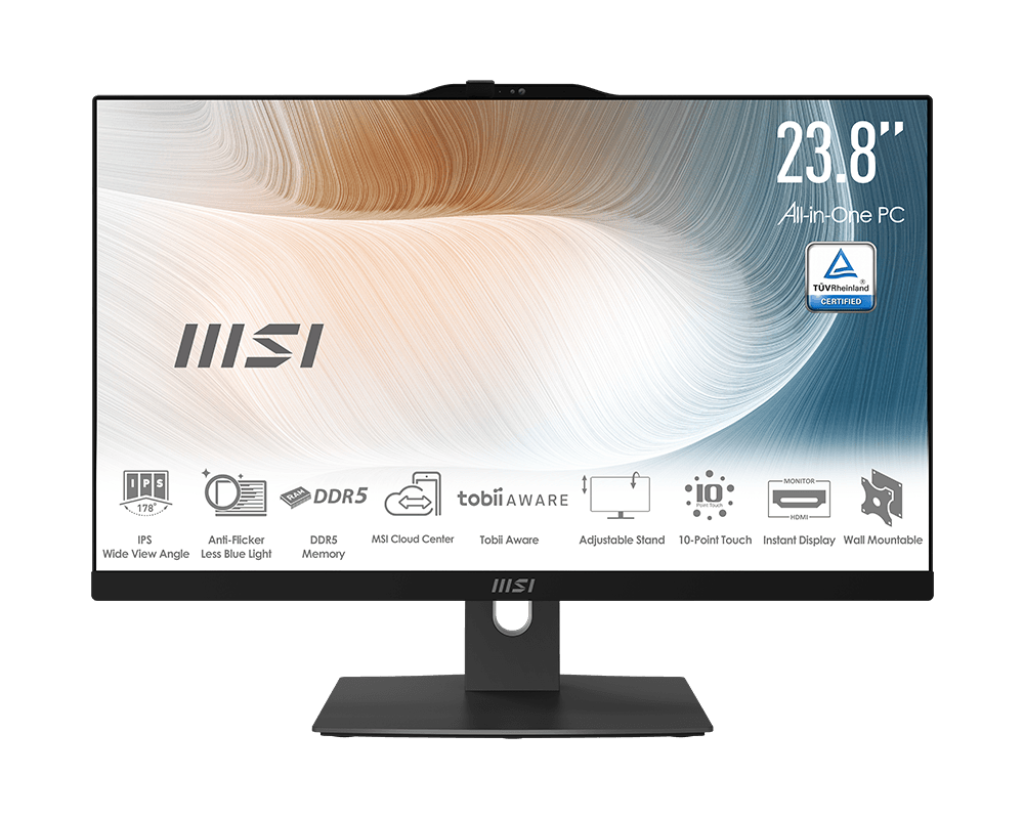 Моноблок MSI Modern AM242TP 1M-2414XRU 23.8", Intel Core i5-120U, 16Gb, 512Gb, без ОС