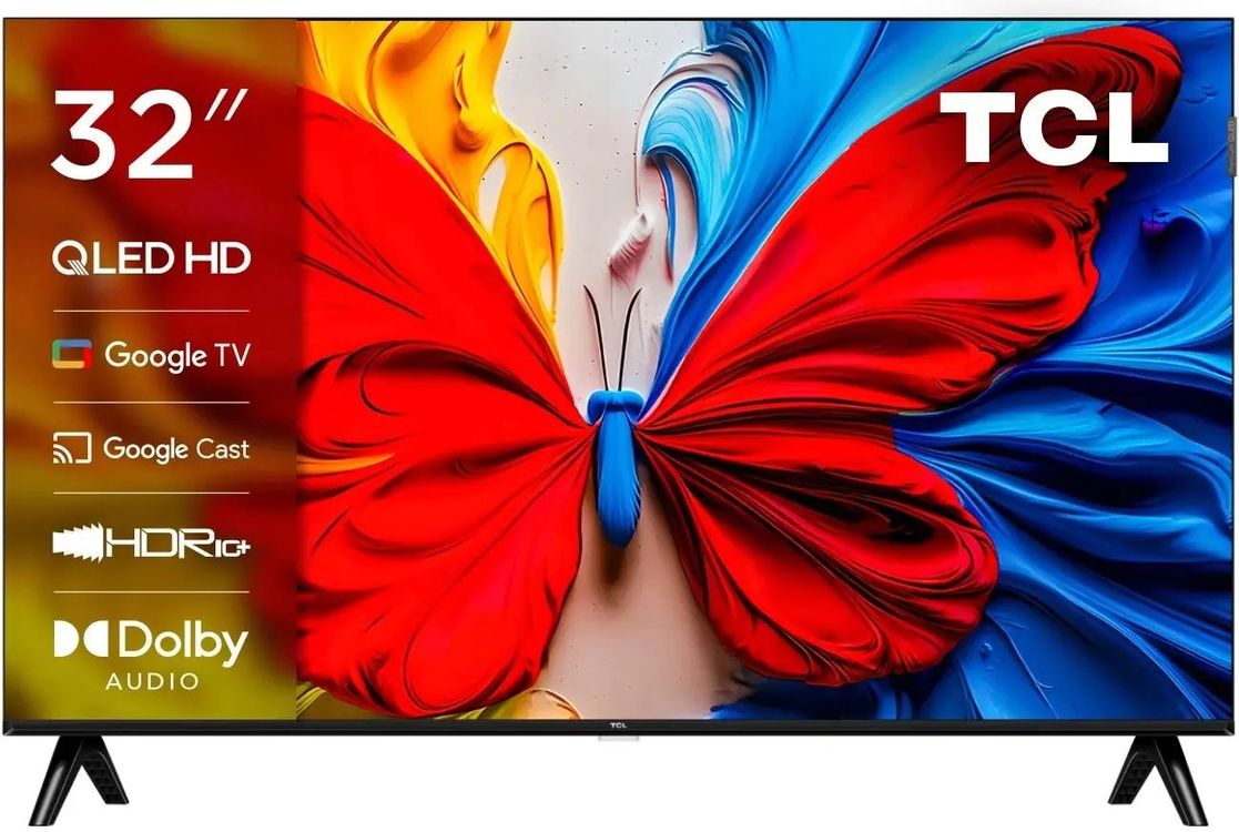 Телевизор 32" TCL TCL 32S5K-RU, 1920x1080, черный