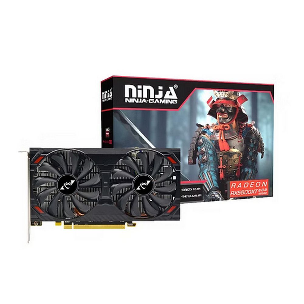 Видеокарта Ninja (Sinotex) AMD Radeon RX 5500 XT AF55XTF86F, 8Gb GDDR6