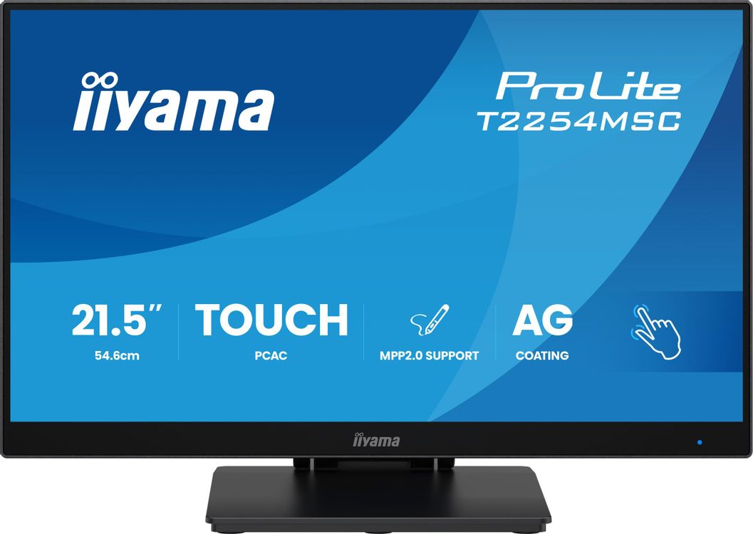 Монитор 21.5" Iiyama ProLite T2254MSC-B2AG черный