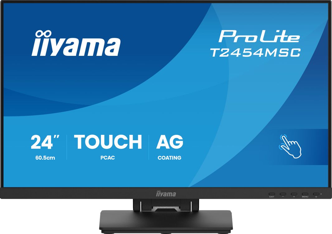 Монитор 23.8" Iiyama ProLite T2454MSC-B3AG черный