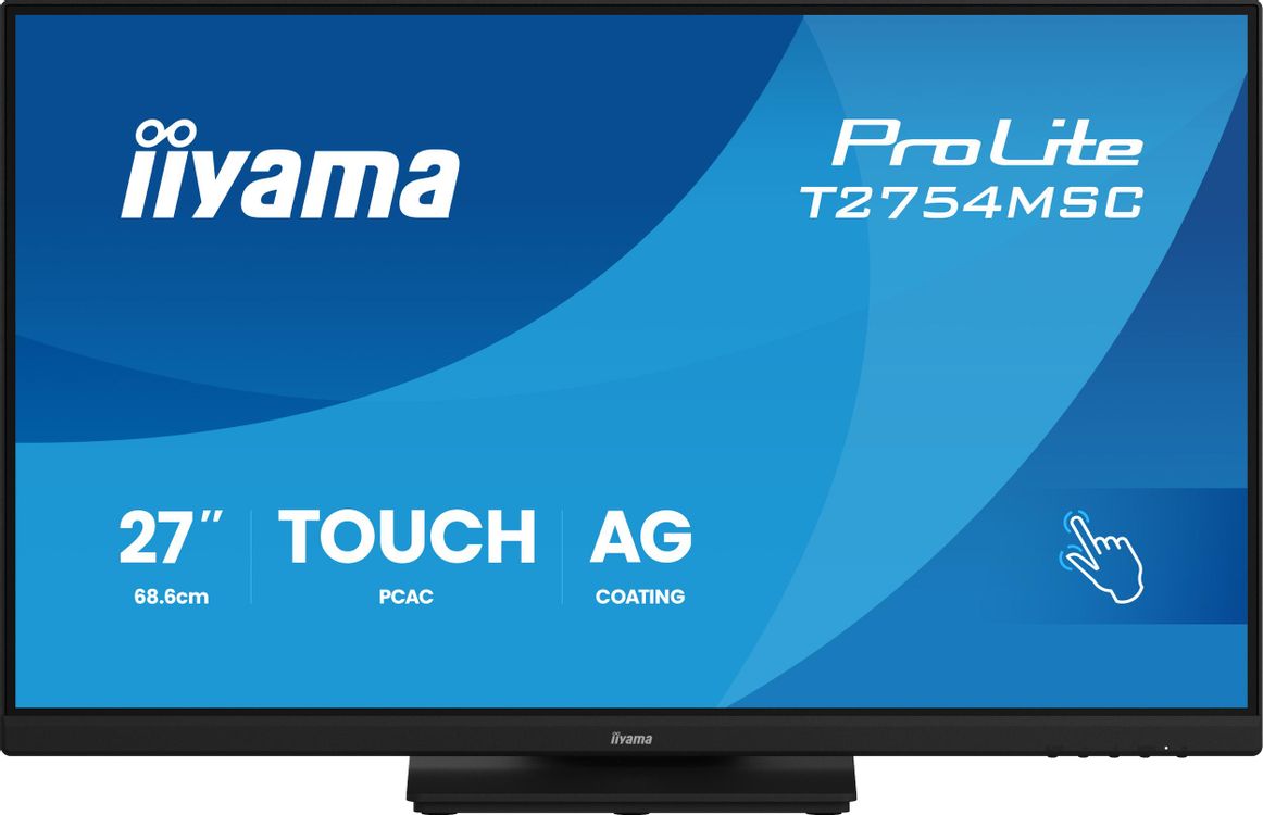 Монитор 27" Iiyama ProLite T2754MSC-B2AG черный