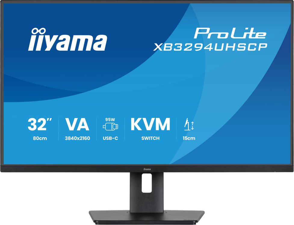 Монитор 32" Iiyama ProLite XB3294UHSCP-B1 черный