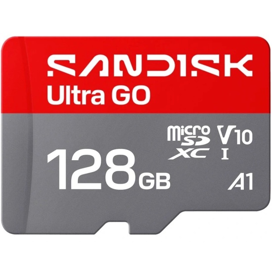 Карта памяти microSDXC Sandisk 128Gb Class 10 UHS-I (SDSQUGN-128G-GN6MN)