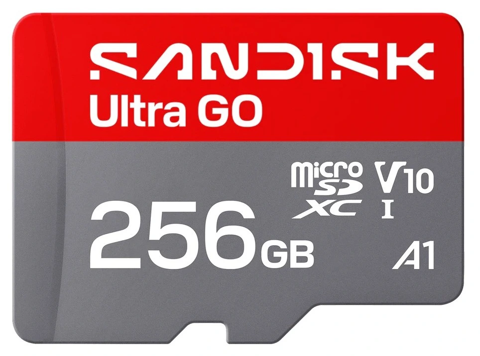 Карта памяти microSDXC Sandisk 256Gb Class 10 UHS-I (SDSQUGN-256G-GN6MN)