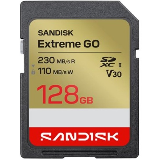 Карта памяти SDXC Sandisk 128Gb UHS-I U3 (SDSDXGN-128G-GNCIN)