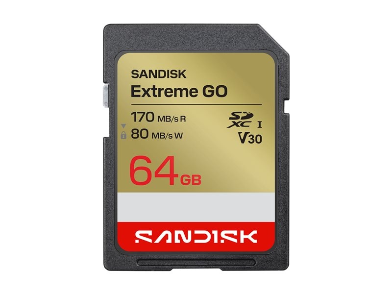 Карта памяти SDXC Sandisk 64Gb UHS-I U3 (SDSDXGN-064G-GNCIN)
