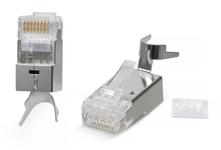 Коннектор RJ-45 8P8C cat. 7a Cabeus (8P8C-SH-C7(1.5)-TWP)