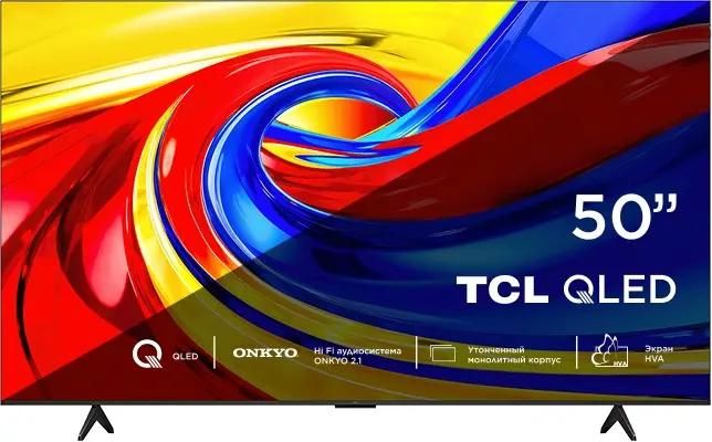 Телевизор 50" TCL 50P7L-RU, 3840x2160, черный