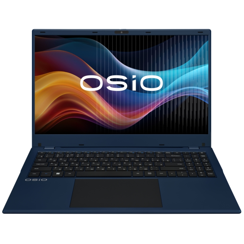 Ноутбук 15.5" OSIO BaseLine B150i-012c, синий (B150i-012c)
