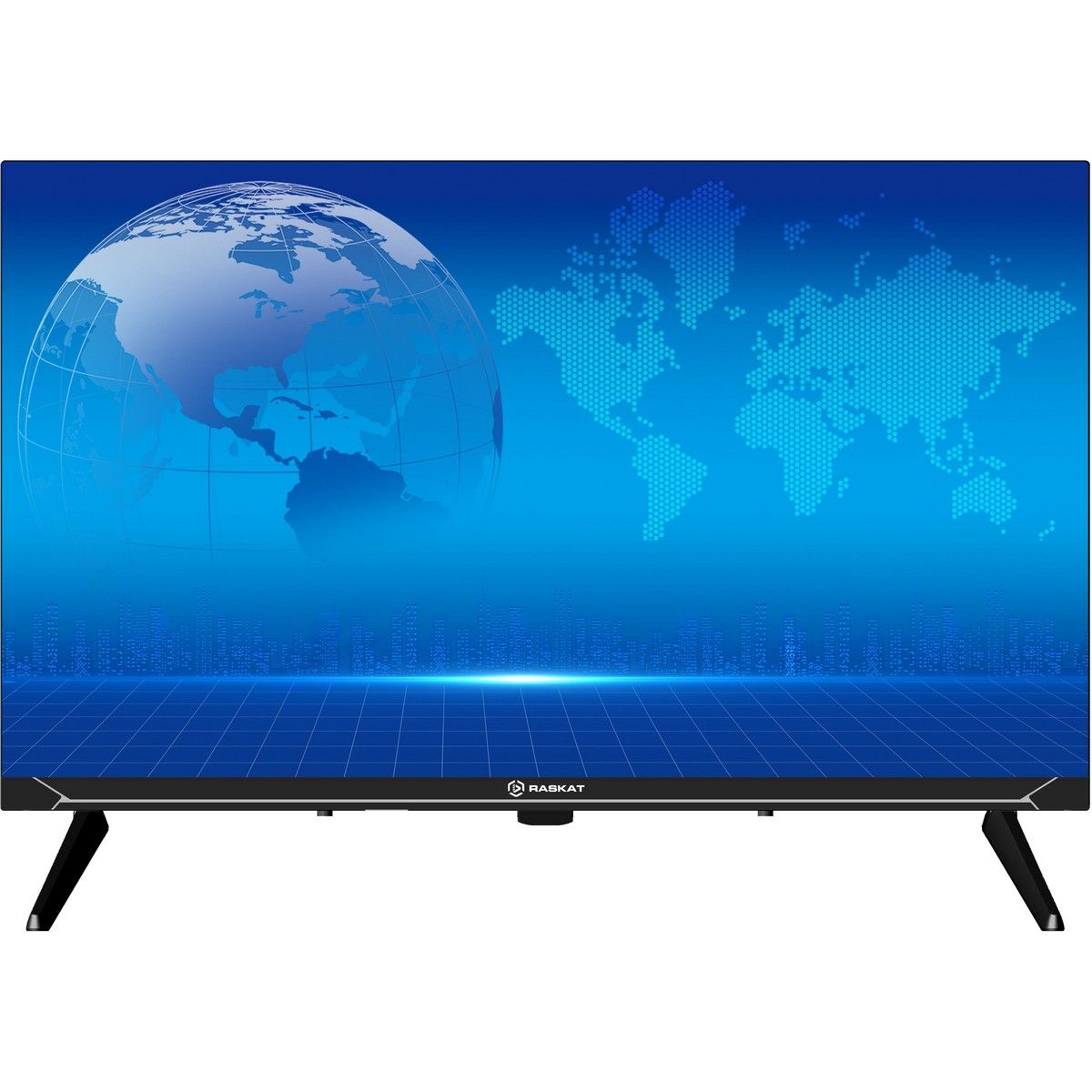 Телевизор 24" Raskat 24H1400B, 1366x768, черный