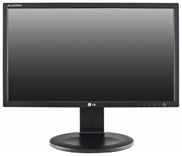 Монитор 23.6" LG E2422PY-BN MVA, 1920x1080, 250cd/m2, 5ms, DVI, USB, черный б/у, с внутренней эксплуатации, потертости, маленькая царапина на экране слева, неродная подставка