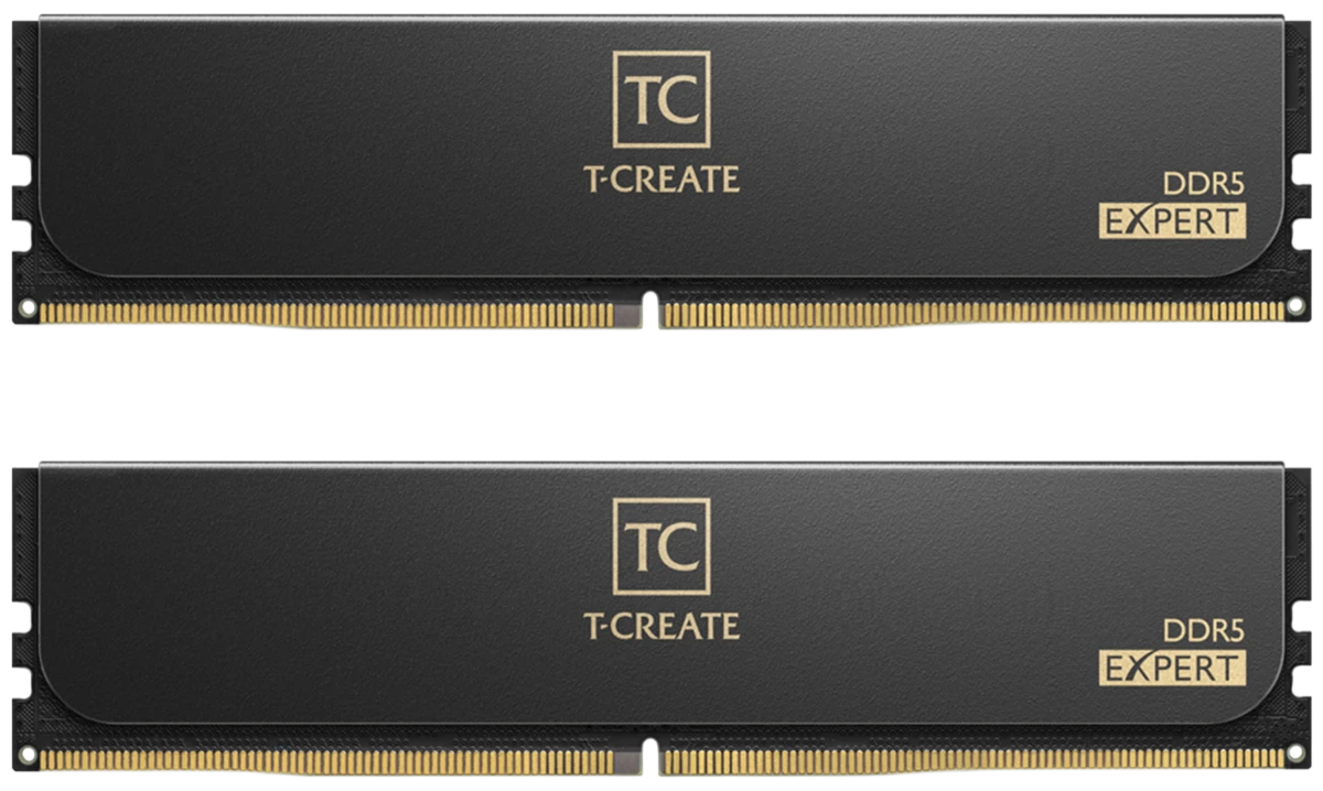 Комплект памяти DDR5 DIMM 32Gb (2x16Gb), 6000MHz Team Group (CTCED532G6000HC28ADC01)