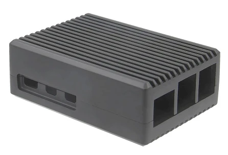 Корпус Qumo RS050 для Raspberry Pi 5, серый