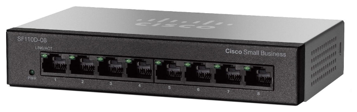 

Коммутатор Cisco SB SF110D-08HP-EU, 4-port 10/100Mbps, 4 PoE port 10/100Mbp, SF110D-08HP