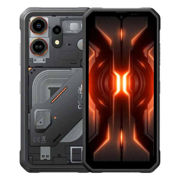 Смартфон Oscal Marine 3 8Gb/256Gb черный (Marine 3 8+256GB Black)