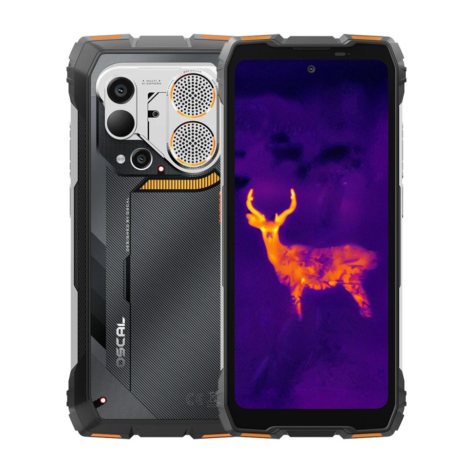 Смартфон Oscal PILOT 6 12Gb/256Gb черный (PILOT 6 12+256GB Black)
