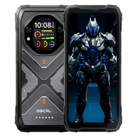 Смартфон Oscal TANK 1 12Gb/256Gb черный (TANK 1 12+256GB Black)