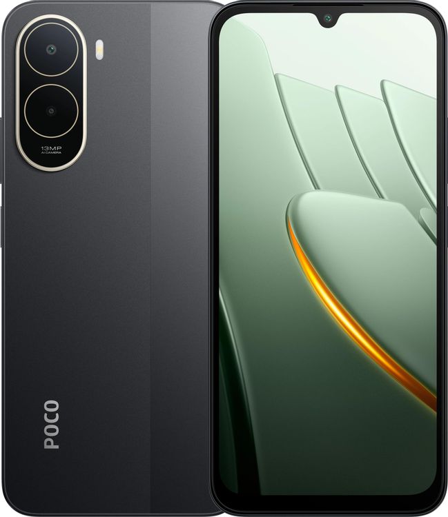 Смартфон POCO C81 Pro 4Gb/128Gb черный (74656)