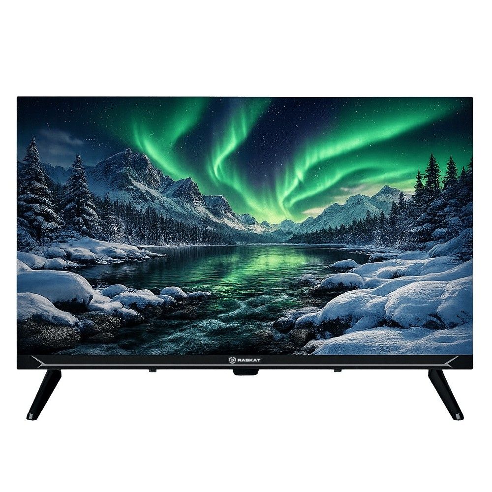 Телевизор 24" Raskat 24H1000B, 1366x768, черный