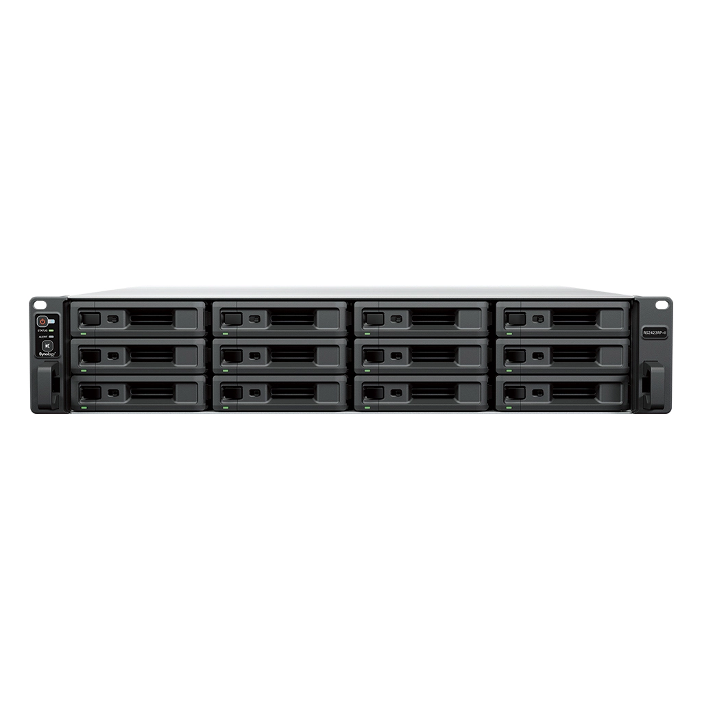 Сетевой накопитель (NAS) Synology RackStation RS2423RP+ II, слоты 12x2.5"/3.5" SATA3 (RS2423RP+ II)