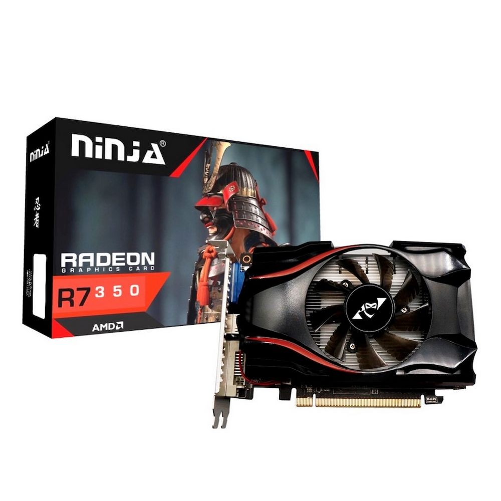 Видеокарта Ninja (Sinotex) AMD Radeon R7 350 AKR735045F, 4Gb DDR3