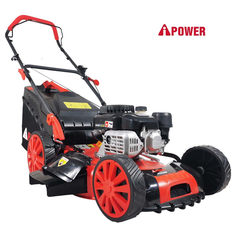 Колесная газонокосилка A-iPower ALM46P, бензиновая