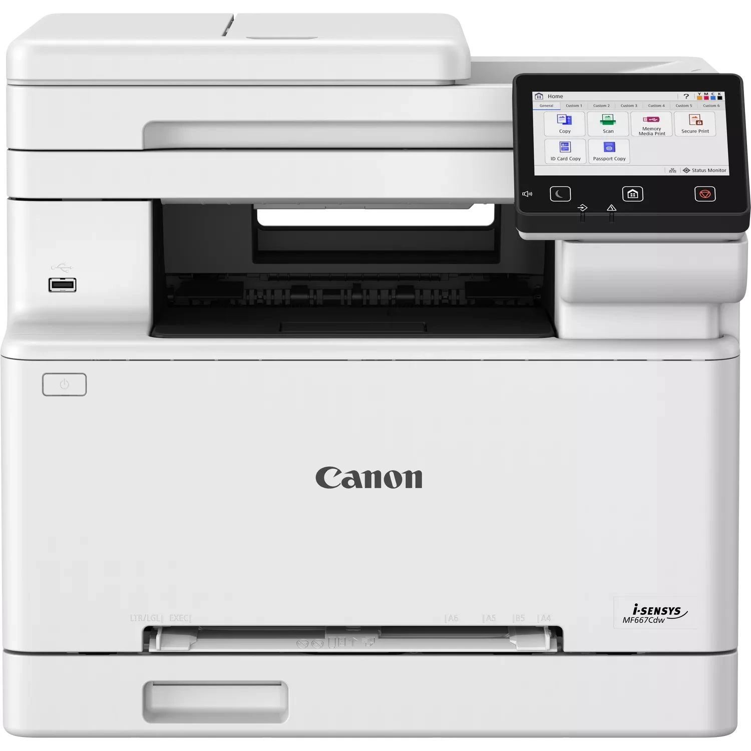 МФУ Canon i-SENSYS MF667Cdw, A4, цветной, сетевой, Wi-Fi, USB, (6928C001)