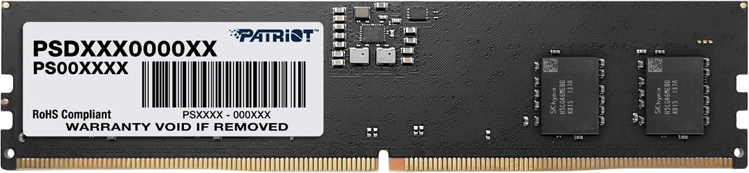 Память DDR5 DIMM 16Gb, 4800MHz Patriot Memory (PSD516G48002)